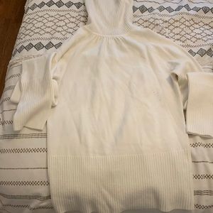 White turtleneck